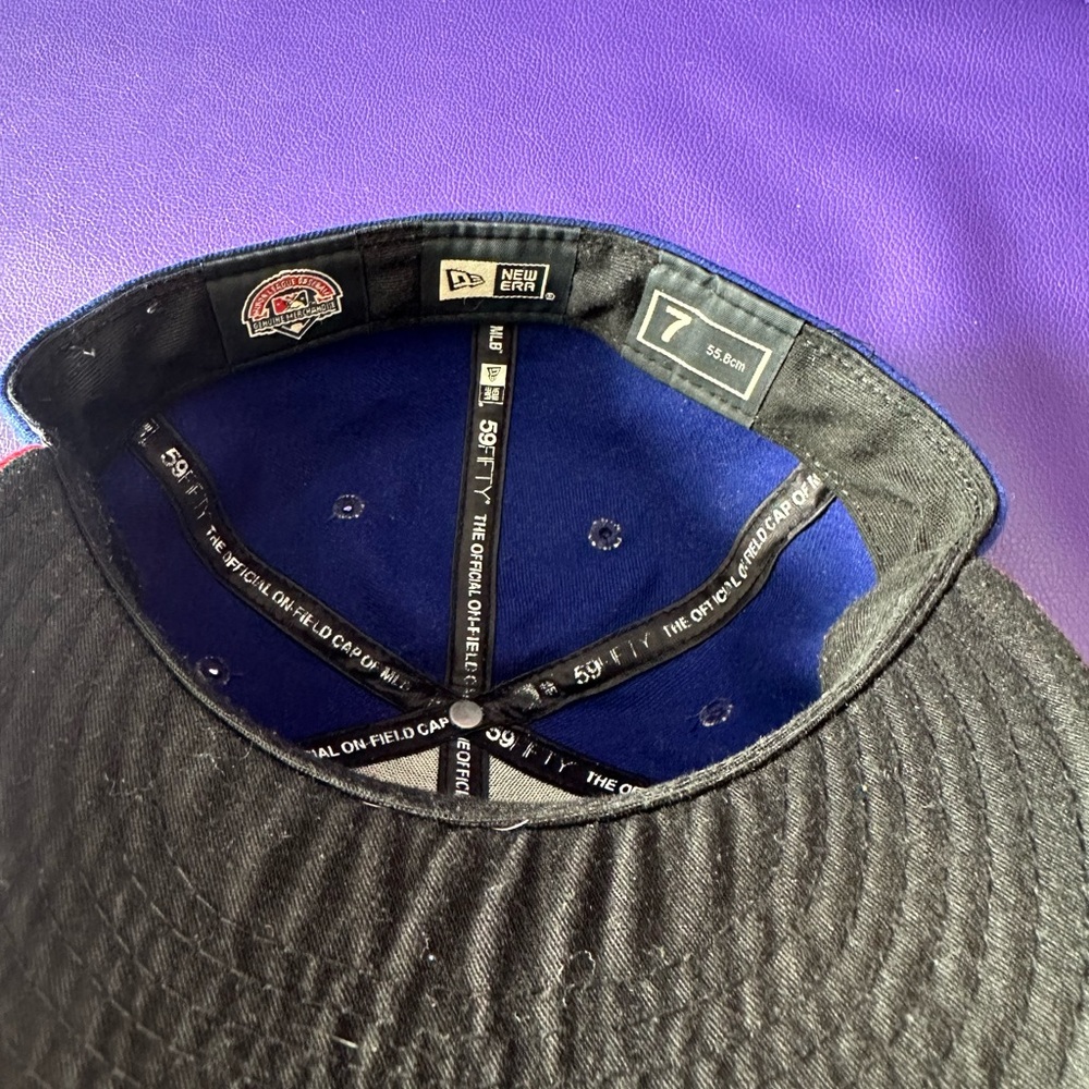 Chattanooga Lookouts Cincinnati Red Minor League Blue and Red Cap size 7 - Picture 3 of 3